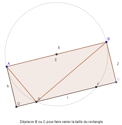 Pavage par 3 triangles rectangles d'un rectangle